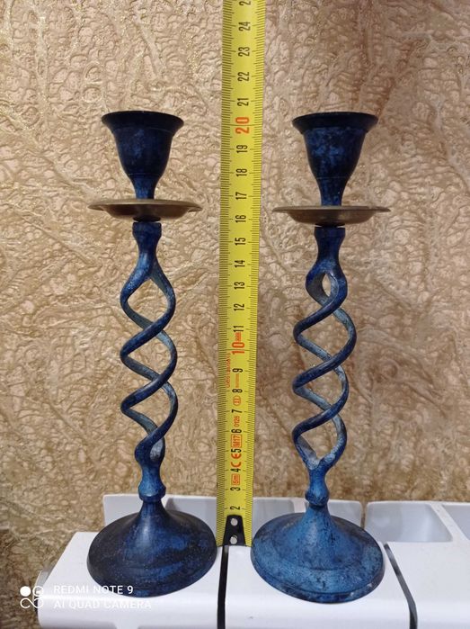 Подсвечник бронза Индия.