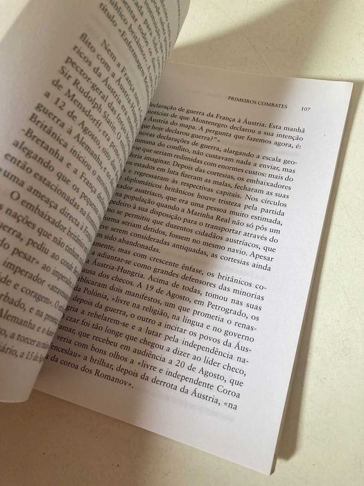 Livro - A Primeira Guerra Mundial (Vol. I) (ctt editorial grátis)