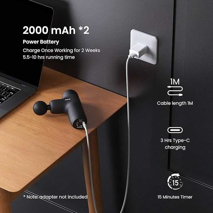 Masażer mięśni 4 prędkości