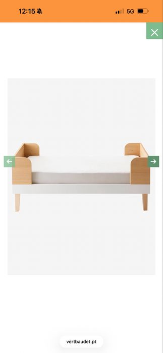 Cama evolutiva bebé Moka