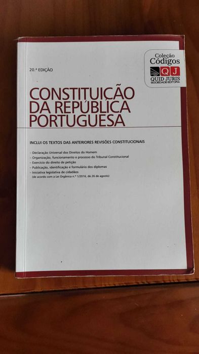 Constituição da República Portuguesa e Código Civil