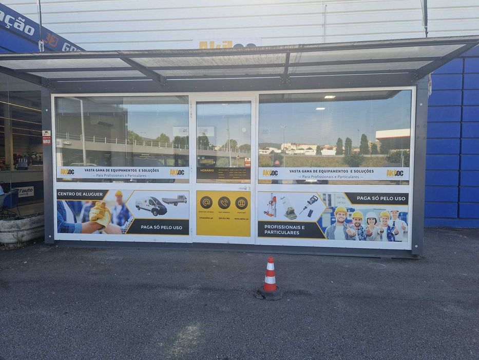 Módulo Contentor escritório gama sup. c/AC e pala  - Promoção