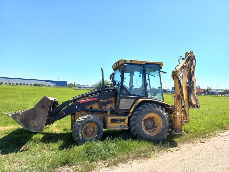 Usługi koparko-ładowarką / ładowarką teleskopową