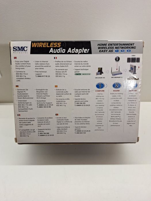 Wireless Audio Adapter SMC