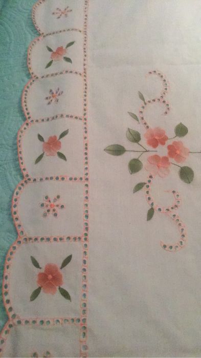 Linda toalha com guardanapos