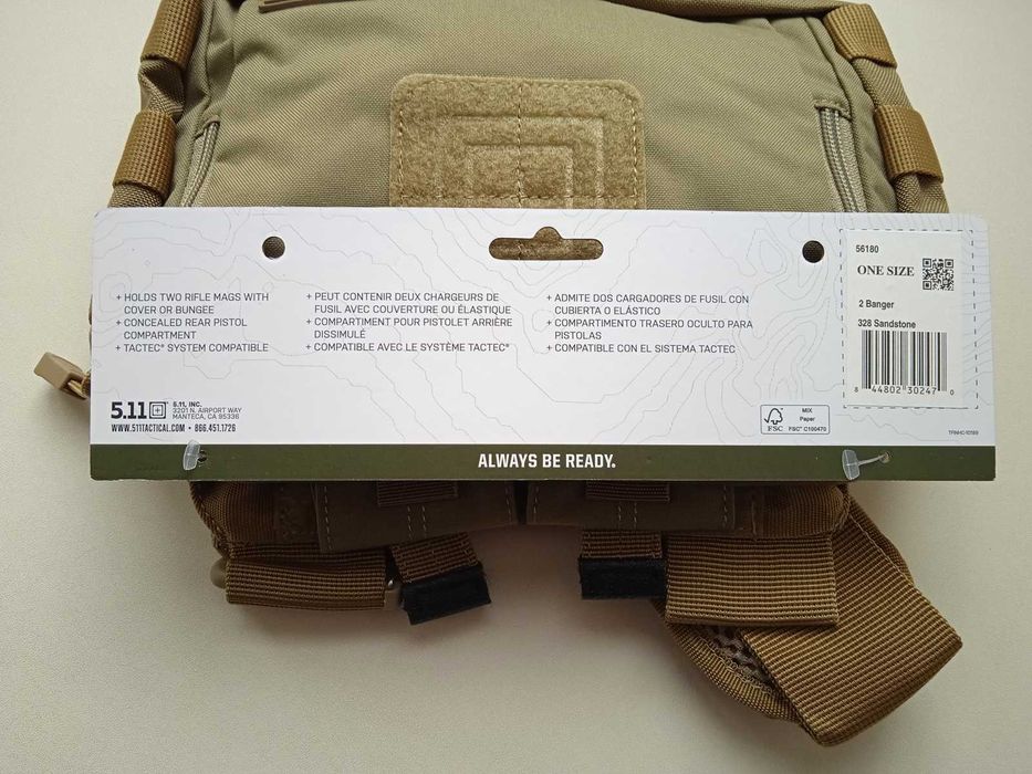 Тактична сумка 5.11 2-BANGER BAG, тактическая сумка. З США. Оригінал