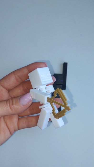 Меч Майнкрафт Кріпер Скелетон Ендермен ТнТ Бджола  Аксолотль