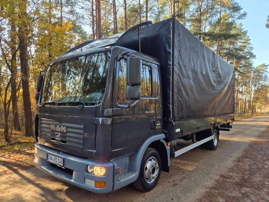 MAN TGL 8.180  Super stan, niski przebieg tylko 247.000 tys km