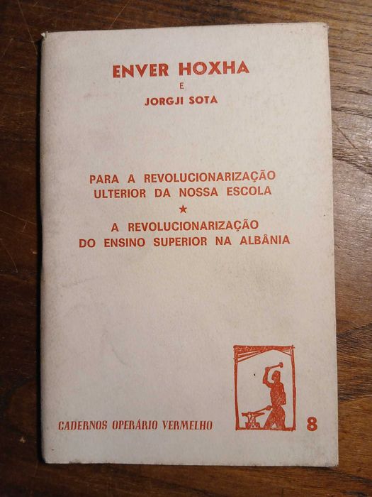 Cadernos Operário Vermelho (Preço Unitário)
