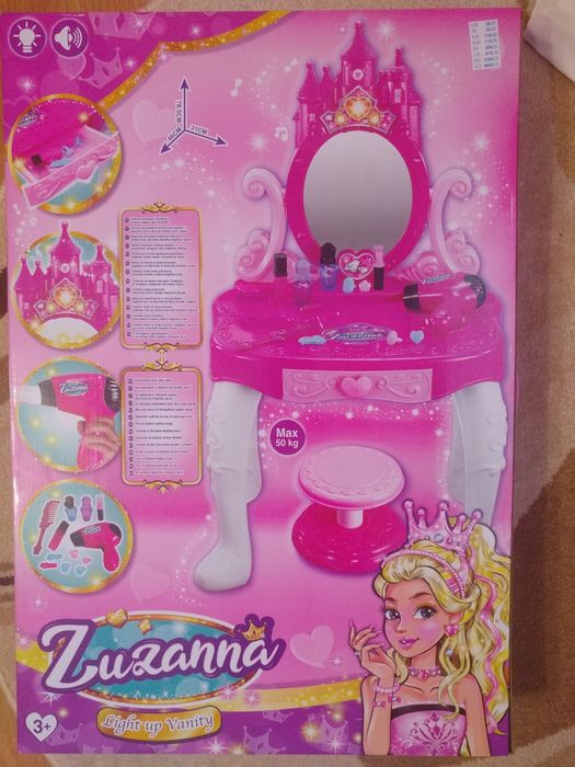 Toaletka z krzesełkiem Zuzanna