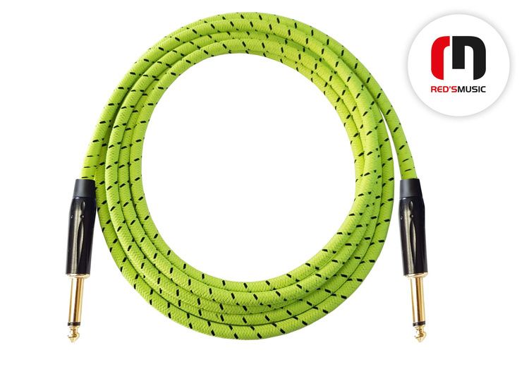 Kabel Gitarowy Red's Music GCF1150TB FOP (Jack-Jack) 5 metrów