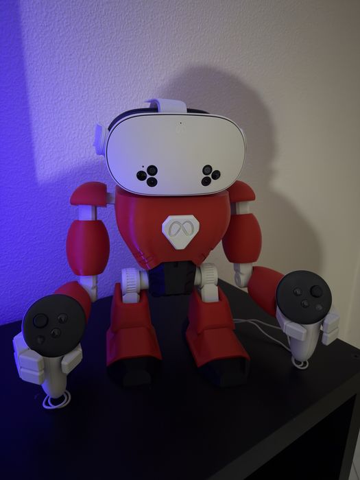 Meta Quest 3s e suporte