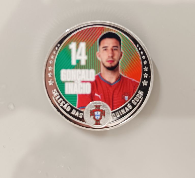 Moeda iCoins FPF 2026 - Gonçalo Inácio (#14)