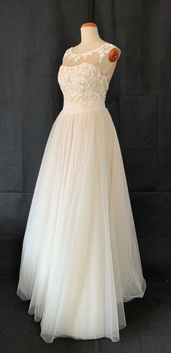 Nowa Suknia Ślubna M 38 alternatywna cywilny poprawiny wesele sukienka