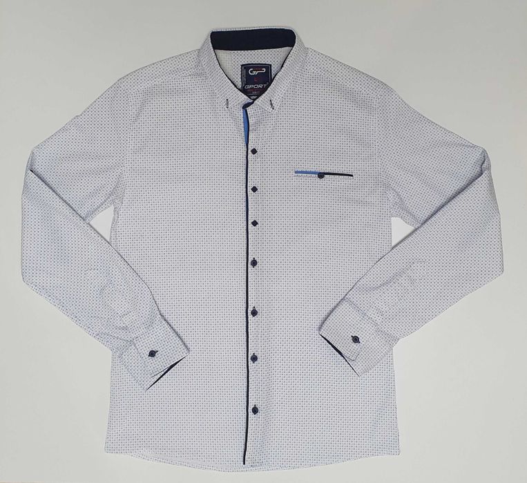 Рубашка мужская с длинным рукавом