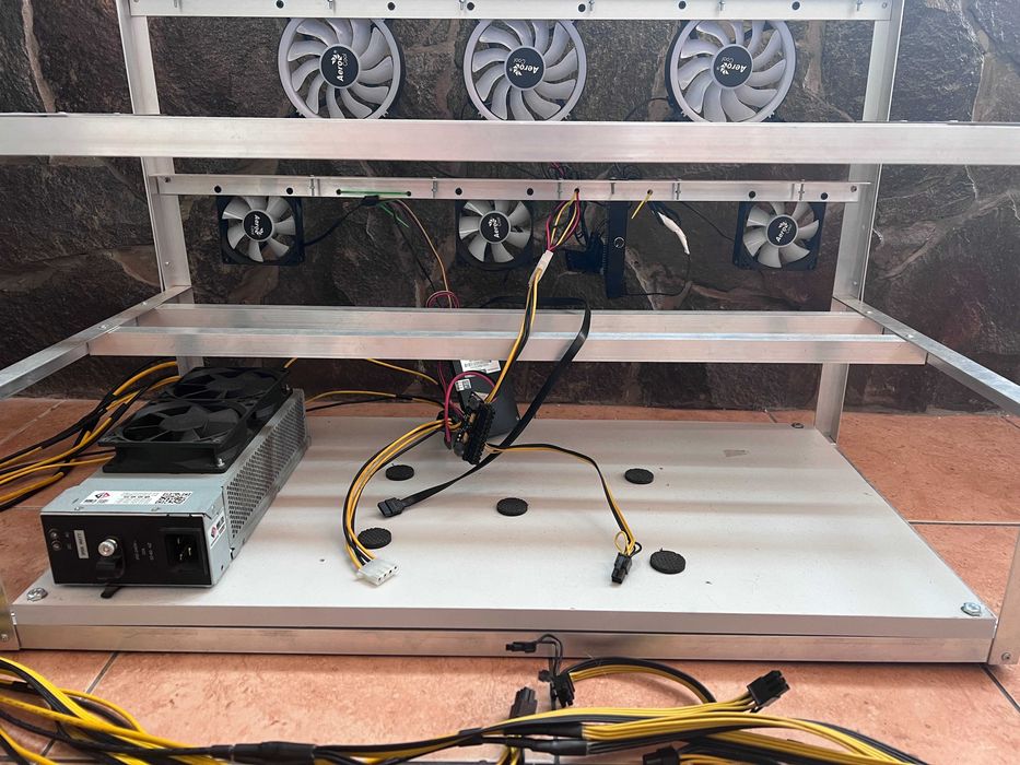 Каркас ферми + БЖ + тушка + вентилятори / майнинг / крипта / дохід