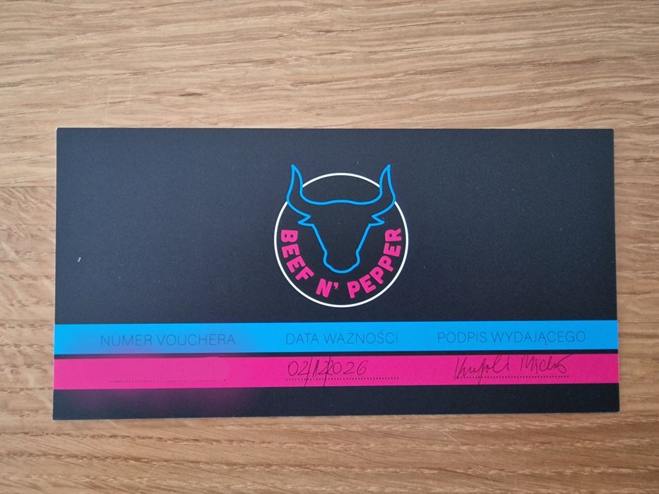 Voucher do restauracji Beef N' Pepper w Warszawie