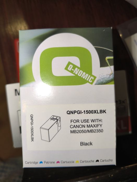 Tinteiro preto compatível Canon. maxify