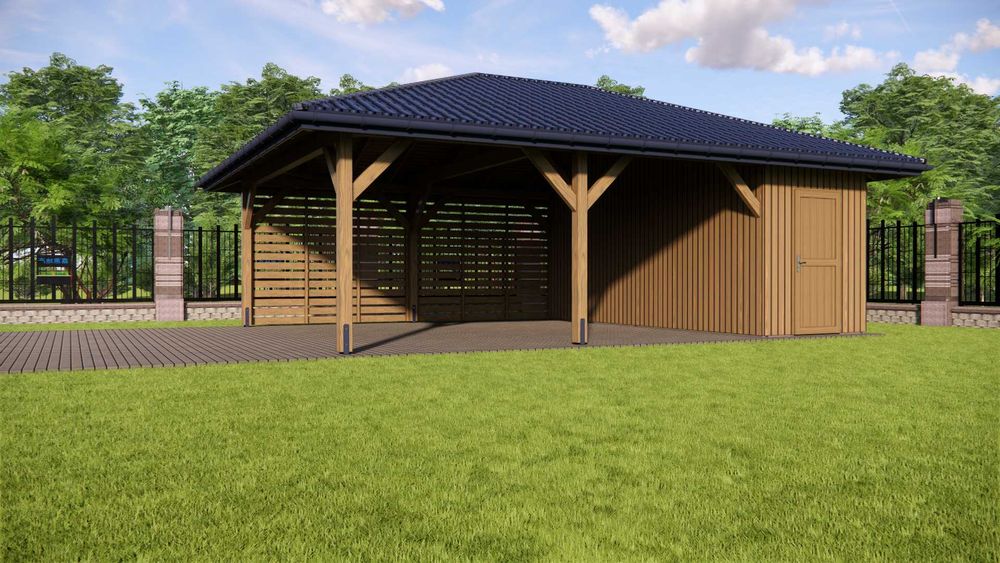 Wiata samochodowa, Carport