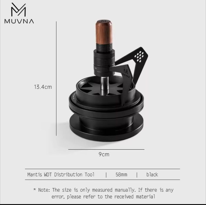 Distribuidor café wdt Muvna 58mm