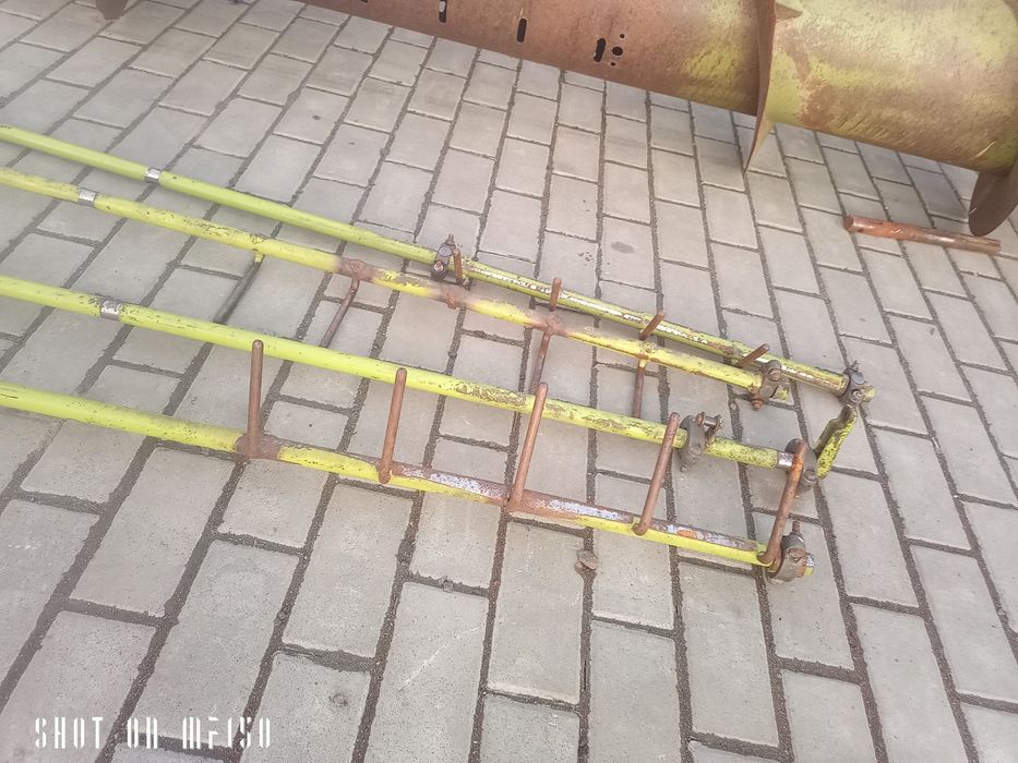 Трубки шнека жатки Klaas 3м