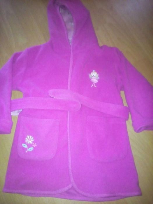 Szlafrok spodnie dla dziewczynki