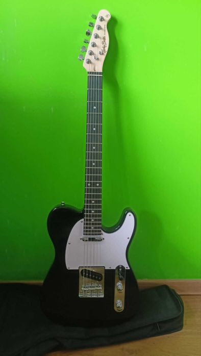 Gitara Elektryczna Harley Benton TE-20 BK Standard Serie Set 1