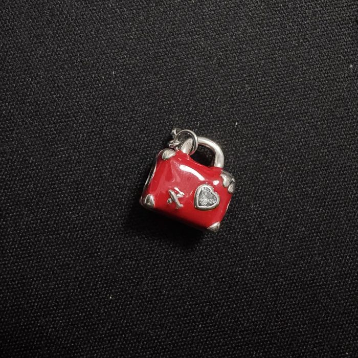 Pingente de mala para pulseira da pandora