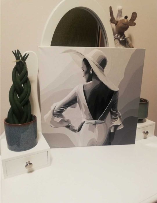 Obraz Dama w kapeluszu