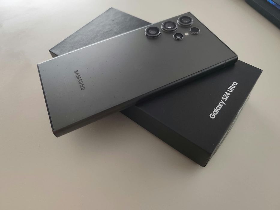 Samsung Galaxy S24 Ultra 512GB Preto – Muito bom estado, garantia até 01/2028