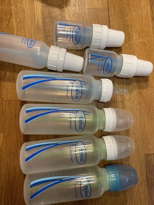12 Biberões Dr. Brown’s +tetinas novas - Super Pack! Urg!