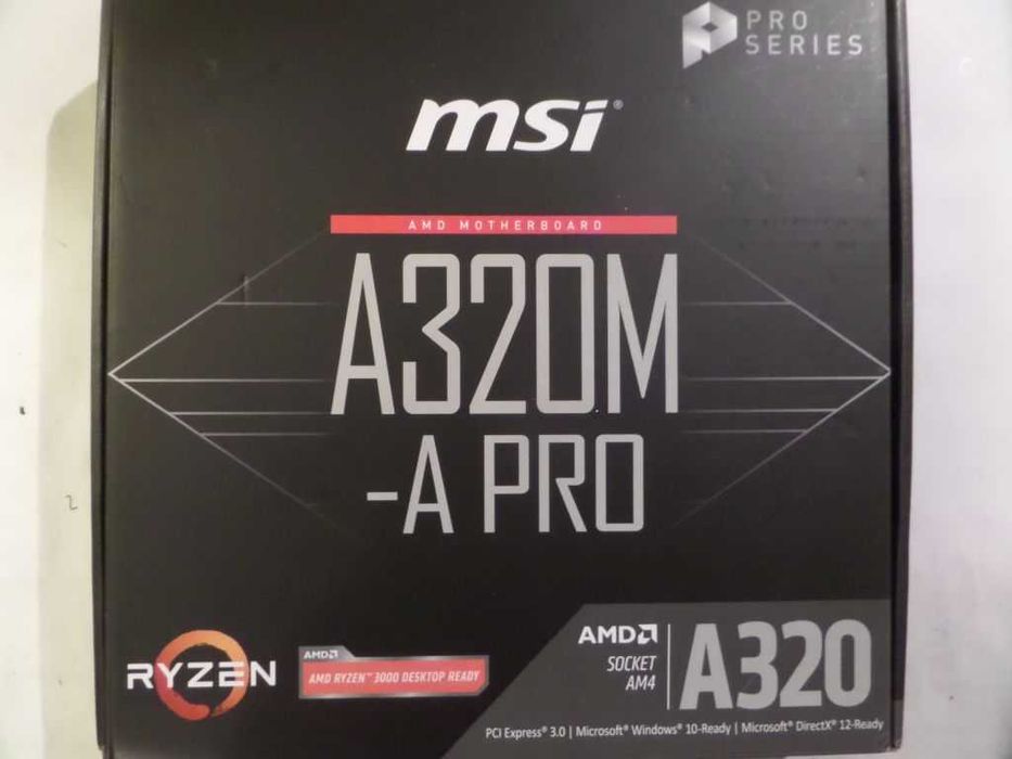 Płyta główna Micro ATX MSI A320M-A PRO s. AM4
