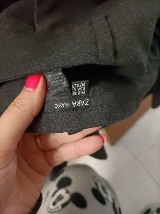 Fato zara n 38 cinza