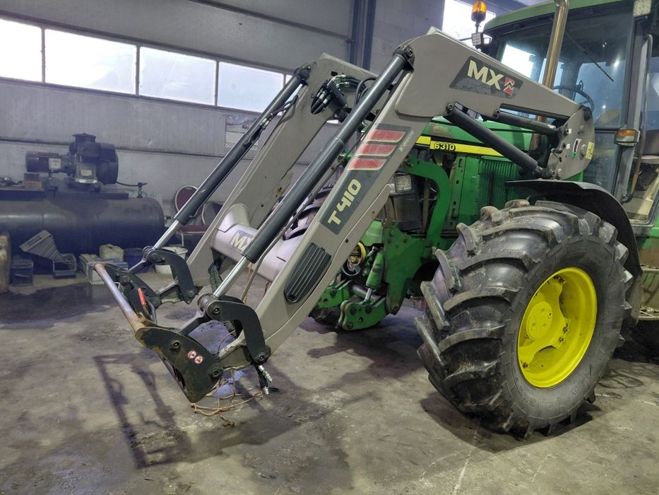 Tur,Ładowacz czołowy John deere,Stoll,Quick,mx seria 6000. 4-6cyl . Bdb, 100% kompletem, śruby adaptacja,przewody. 6310,6920,6620,6930,6630.