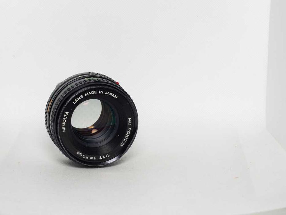 Lente / Objectiva analógica Minolta MD Rokkor 1:1.7 f=50mm