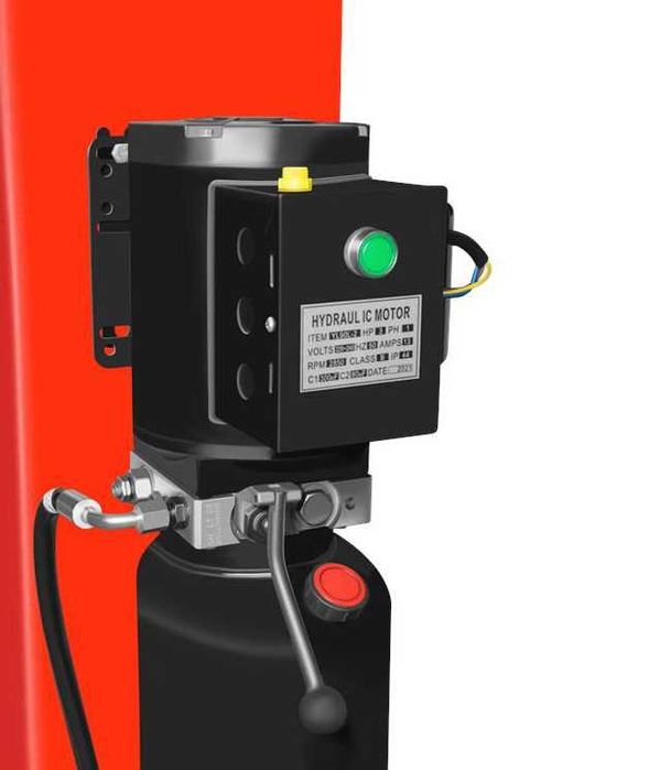 KRAFT&DELE Podnośnik Hydrauliczny Półautomatyczny 230v 4000kg KD5811