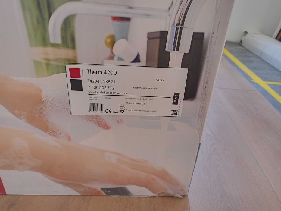 Esquentador BOSCH T4204 14 KB D 31 (14 L - Atmosférico - Gás Butano-Propano)