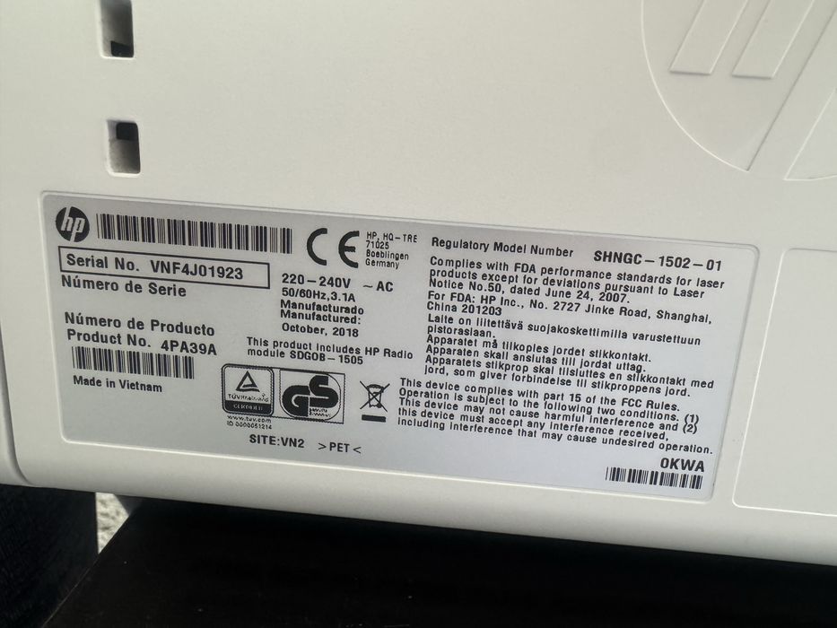 HP laserjet pro m118dw