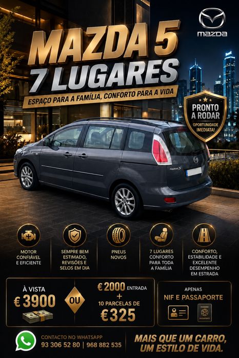 Mazda 5 7 lugares