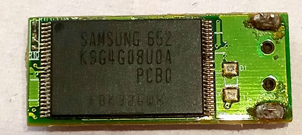 Плата Накопитель SSD Samsung 652 K9G4G08U0A PCBQ (б/у)