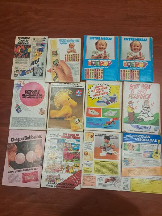 Lote de Almanaque do Capitão América