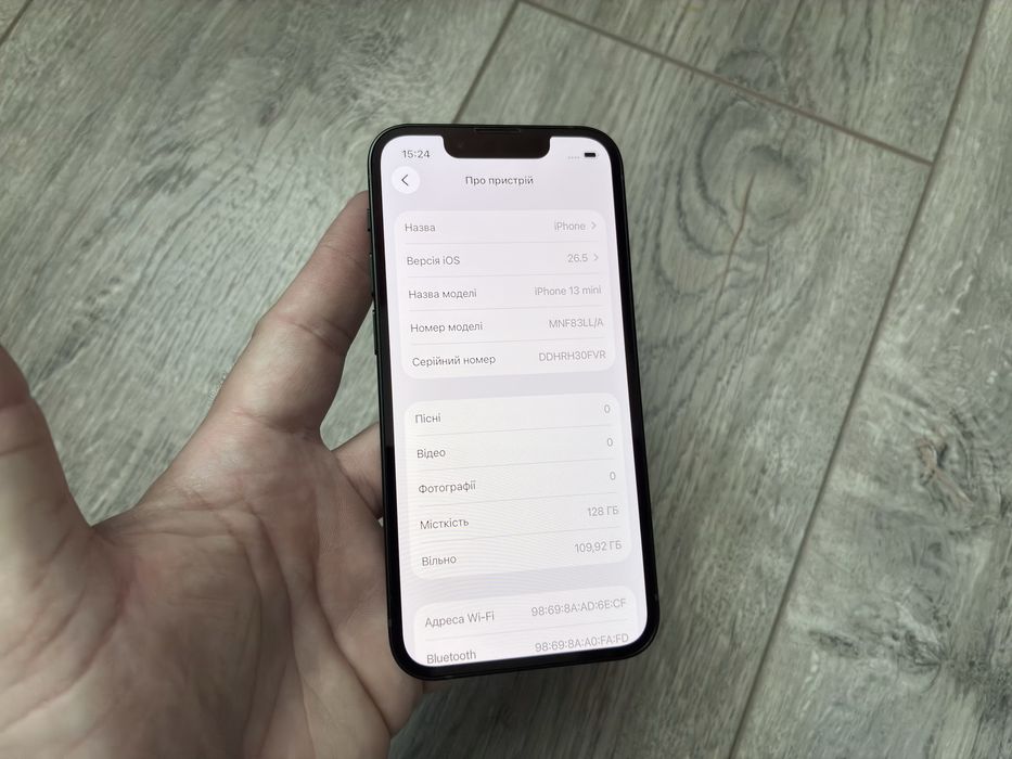iPhone 13 mini 128gb Green