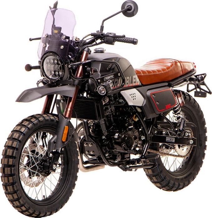 Новий FORTE FT300 F6P 2026 scrambler мотоцикл 300cc дорожній байк доставка по Україні Скрамблер