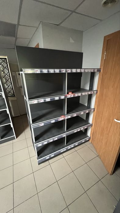 Продам стелажі колір графіт