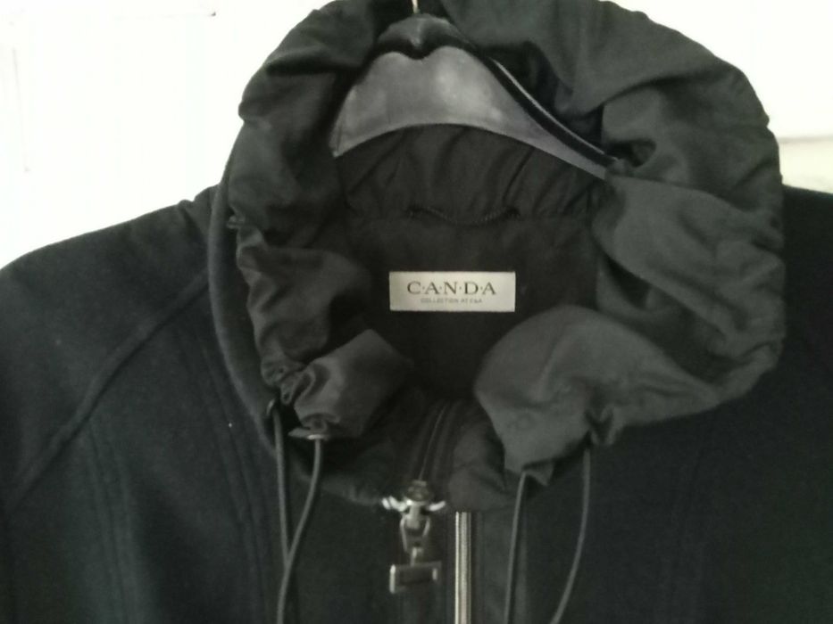 czarna kurteczka bez podszewki-L-XL