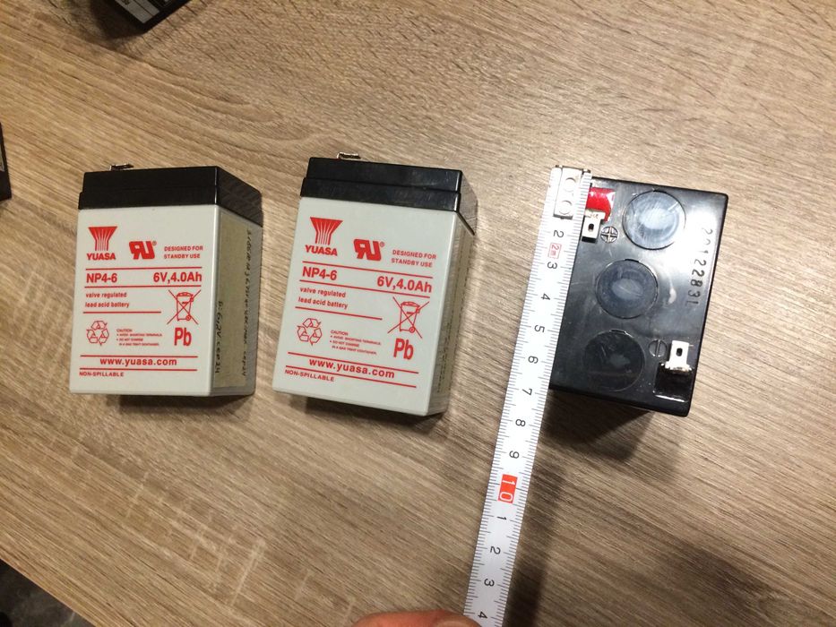 Якісний акумулятор AGM. свинцева батарея 6V 4.0Ah