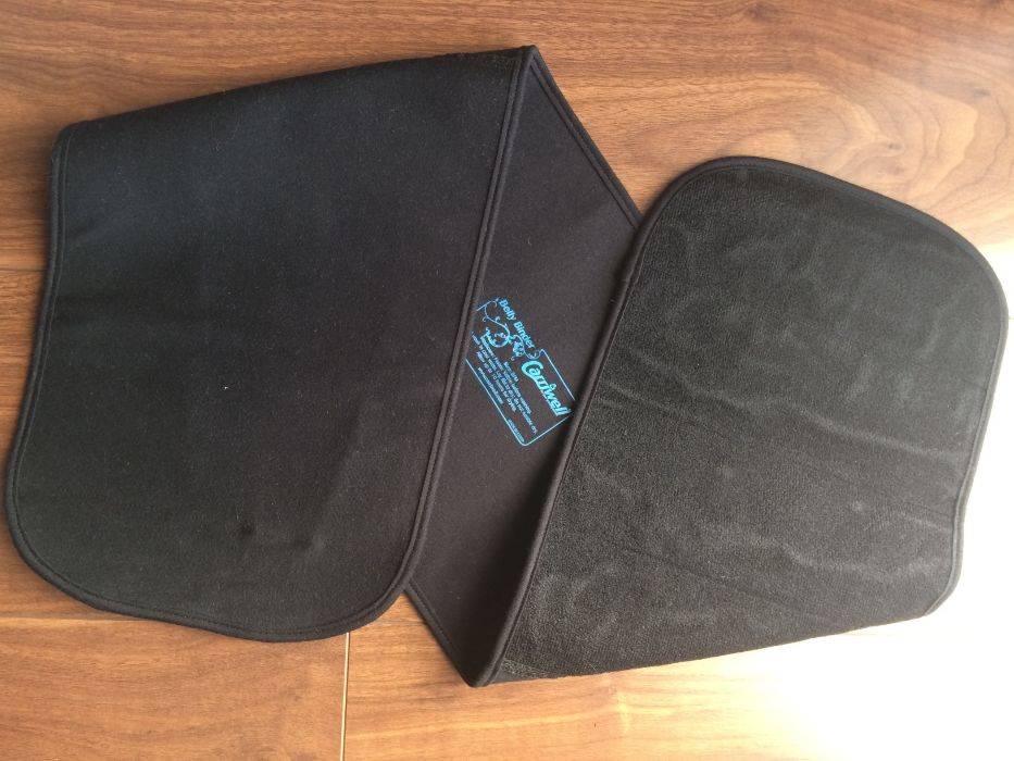 Cinta Elástica Pós-parto Algodão Orgânico Carriwell -preta S/M