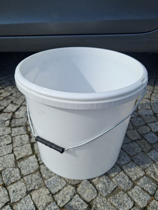 Wiadro plastikowe 20L mocne, zestaw po 3szt.
