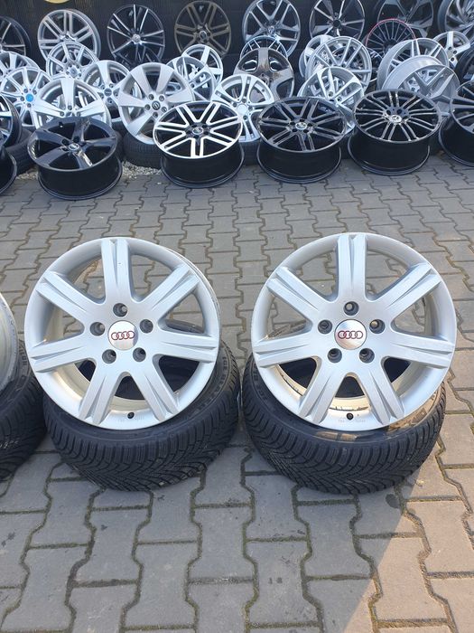 Felgi aluminiowe Audi 18" 5x130 7,5j et53 Vw Porsche itp.