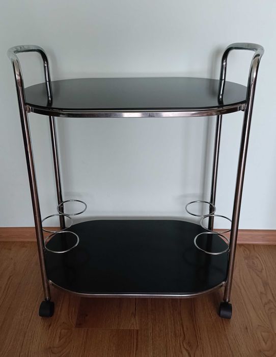 Столик сервировочный стеклянный